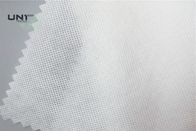 Cor branca não tecida solúvel em água da tela do bordado de PVA