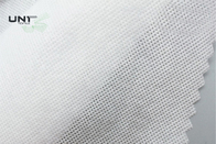 Cor branca não tecida solúvel em água da tela do bordado de PVA