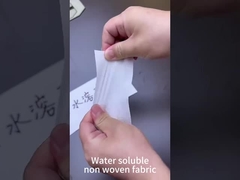 Peso material de Rolls 30gsm da tela de tecelagem não da tela do revestimento protetor do bordado de PVA